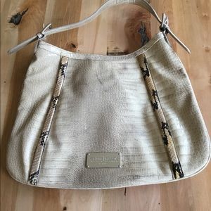 Crocodile-Embossed WHBM Purse